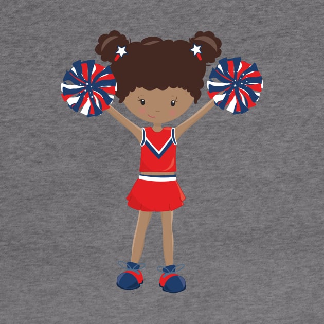 African American Girl, Cheerleading, Cheerleaders by Jelena Dunčević